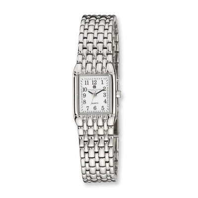 Charles Hubert White Dial Quartz Watch Chrome Finish XWA4328, MPN: XWA4328, 848870005950