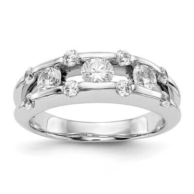 Diamond Band 14k White Gold RM3366B-100-WAA, MPN: RM3366B-100-WAA,