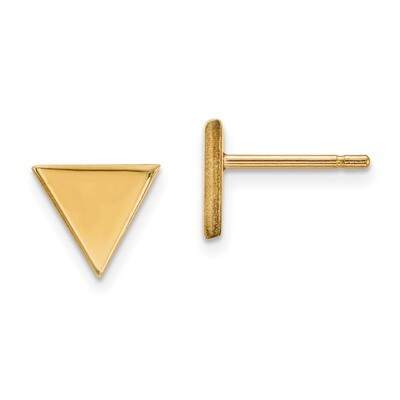 Triangle Post Earring 14k Gold XE3081, MPN: XE3081, 191101055614