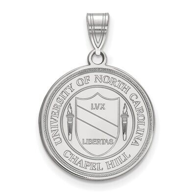 University of North Carolina Large Crest Pendant Sterling Silver SS058UNC, MPN: SS058UNC, 886774725…