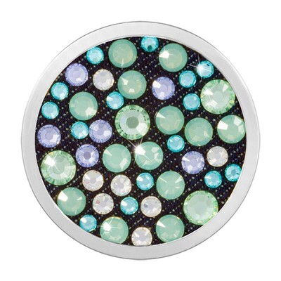 Nikki Lissoni Denim Dreams Darksea Green Silver-Plated 33mm Coin C1467SM, MPN: C1467SM, 87188192301…