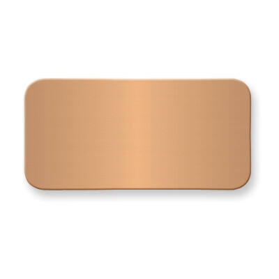 1 X 2 Copper Aluminum Plates-Sets of 6  GL9790-CA, MPN: GL9790-CA,