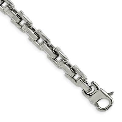 8.5 Inch Bracelet Stainless Steel Polished SRB164-8.5 by Chisel, MPN: SRB164-8.5, 883957734668