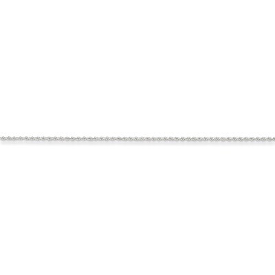 1.1mm Baby Rope Chain 16 Inch 14k White Gold PEN171-16, MPN: PEN171-16, 886774400525