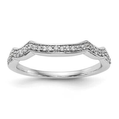 Diamond Wedding Band 14k White Gold RM2327B-014-WAA, MPN: RM2327B-014-WAA,