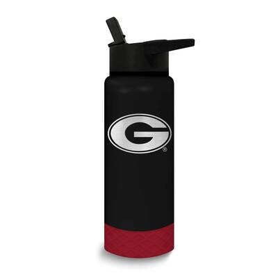 Collegiate University of Georgia Stainless JR Water Bottle GM26111-UGA, MPN: GM26111-UGA,