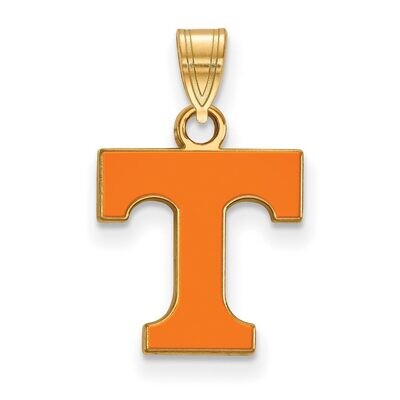 University of Tennessee Small Enamel Pendant Gold-plated Silver GP031UTN, MPN: GP031UTN, 8867749347…