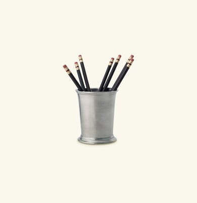 Match Pewter Lugano Pencil Toothbrush Cup A414.5, MPN: A414.5,
