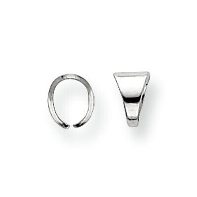 4.0mm Bail Sterling Silver SS3295, MPN: SS3295,
