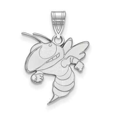 Georgia Institute of Technology Large Pendant 14k White Gold 4W044GT, MPN: 4W044GT, 886774848730