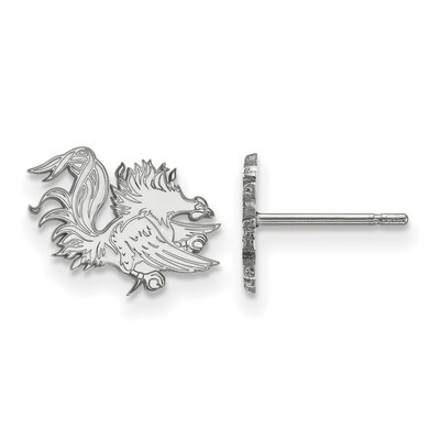 University of South Carolina x-Small Post Earrings 10k White Gold 1W049USO, MPN: 1W049USO, 19110109…