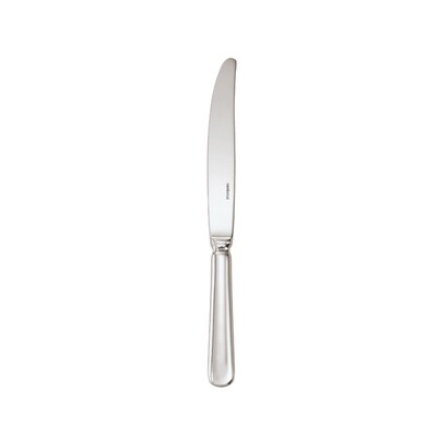 Sambonet baguette table knife hollow handle 9 5/8 inch - silverplated on 18/10 stainless steel, MPN…
