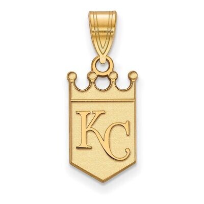 Kansas City Royals Medium Pendant 14k Yellow Gold 4Y012ROY, MPN: 4Y012ROY, 886774872018