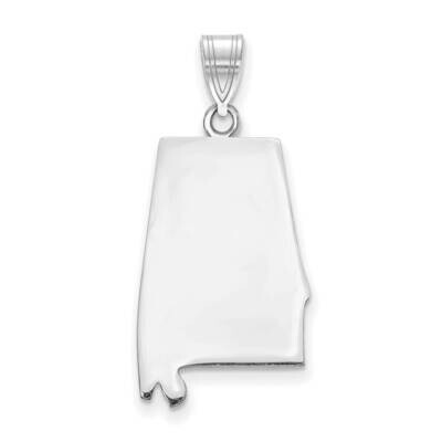 Al State Pendant Bail Only 14k White Gold XNA707W-AL, MPN: XNA707W-AL, 886774753348