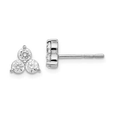 Diamond Vs/Si D E F Earrings 14k White Gold True Origin Lab Grown EM1000-075-WLD, MPN: EM1000-075-W…