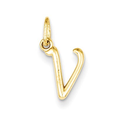 Initial Charm 14k Gold YC1060V, MPN: YC1060V, 883957130323