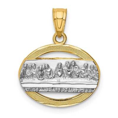 The Last Super Pendant 14k Gold Rhodium C4772, MPN: C4772, 883957329406