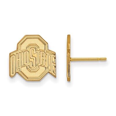 Ohio State University Small Post Earring 14k Yellow Gold 4Y009OSU, MPN: 4Y009OSU, 886774868905