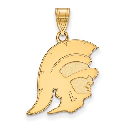 University of Southern California Large Pendant Gold-plated Sterling Silver GP024USC, MPN: GP024USC…