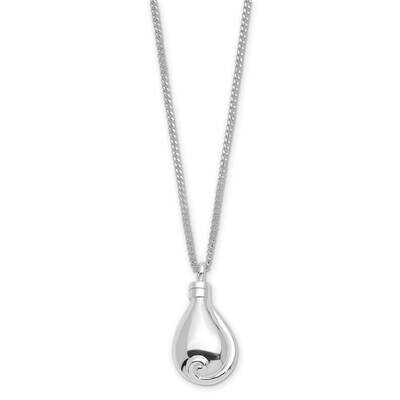 No Tears In Heaven Memorial Urn Ash Holder 23.5 Inch Necklace Silver-plated GM18996, MPN: GM18996, …