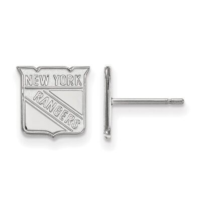 New York Rangers x-Small Post Earring 10k White Gold 1W007RNG, MPN: 1W007RNG, 886774775593