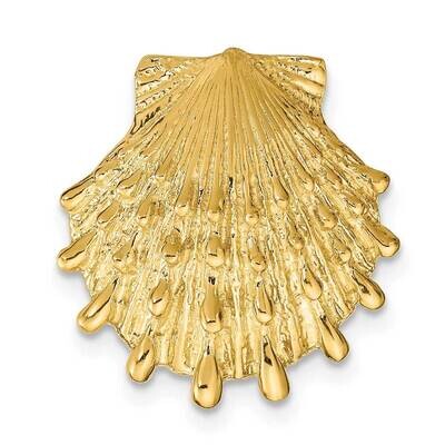 Lion&#39;S Paw Shell Slide 14k Gold SL606, MPN: SL606, 63721805132