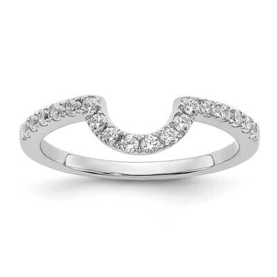 Si1/Si2, G H I, Matching Wedding Band 14k White Gold Lab Grown Diamond RM7990B-030-WLG, MPN: RM7990…