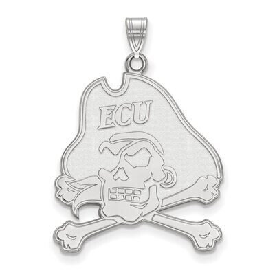 East Carolina University x-Large Pendant 14k White Gold 4W005ECU, MPN: 4W005ECU, 886774832050