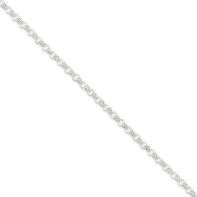 20 Inch 3.0mm Belcher Light Chain Sterling Silver QFC74-20, MPN: QFC74-20, 886774409771