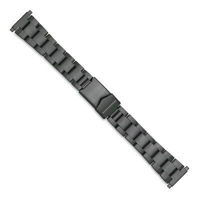 18-23mm Black PVD-plated Oyster-Style with Deploy Watch Band BA259, MPN: BA259, 886774145914