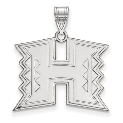 The University of Hawai&#39;i Large Pendant Sterling Silver SS004UHI, MPN: SS004UHI, 886774707396