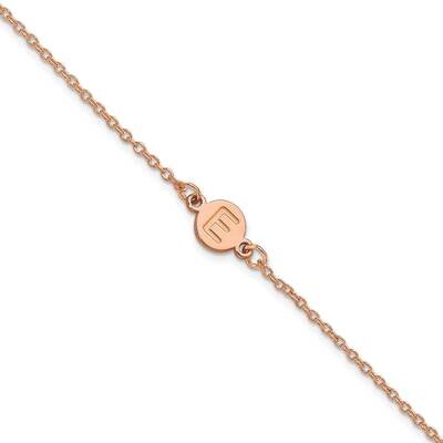 1 Letter Bubble Bracelet Sterling Silver Rose-plated XNA1316RP, MPN: XNA1316RP,
