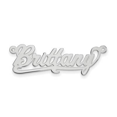 .027 Gauge Polished Name Pendant Gold-plated  XNA136GP, MPN: XNA136GP, 883957970684