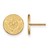 University of Louisiana at Lafayette Small Post Earring Gold-plated Silver GP005USL, MPN: GP005USL,…