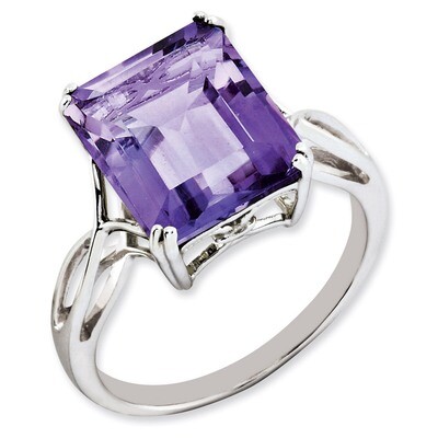 Amethyst Ring Sterling Silver QR2955AM, MPN: QR2955AM, 883957244105