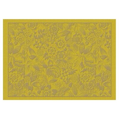 Le Jacquard Francais Placemat Osmos Floral Pollen100% Coated Coton 26639 Set of 4, MPN: 26639, 3660…