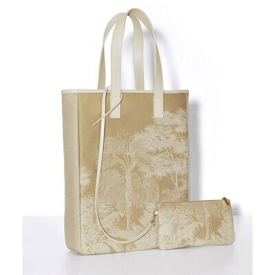 Le Jacquard Francais Paysage Brown Hand-Carried Bag 27596, MPN: 27596, 3660269275969