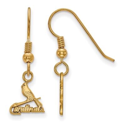 Saint Louis Cardinals x-Small Dangle Earring Wire Gold-plated Silver GP006CRD, MPN: GP006CRD, 88677…