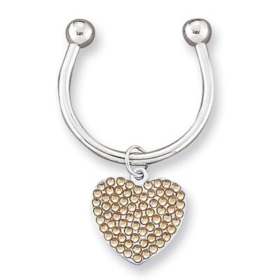 Yellow Swarovski Crystal Key Ring GM4825