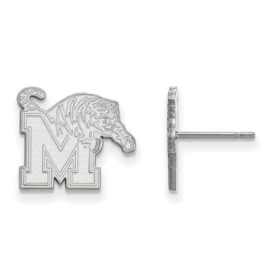 University of Memphis Small Post Earring 10k White Gold 1W008UMP, MPN: 1W008UMP, 886774776941