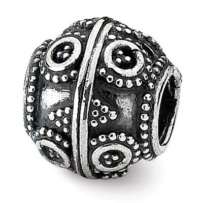 Artisan Bead - Sterling Silver QRS1852, MPN: QRS1852, 883957310558