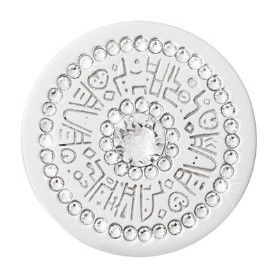 Nikki Lissoni Blue Aztec Silver-Plated 33mm Coin C1588SM, MPN: C1588SM, 8719075300367