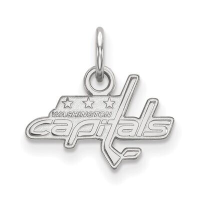 Washington Capitals x-Small Pendant 14k White Gold 4W001CAP, MPN: 4W001CAP, 886774823645