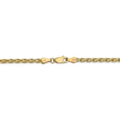 22 Inch 3mm Parisian Wheat Chain 14k Yellow Gold PEN22-22, MPN: PEN22-22, 191101980022