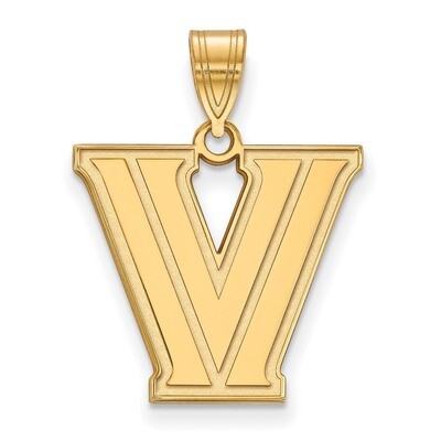 Villanova University Medium Pendant Gold-plated Sterling Silver GP002VIL, MPN: GP002VIL, 8867748945…