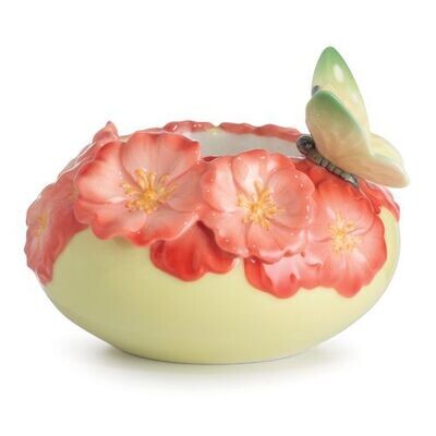 Franz Porcelain Rosa Canina Tealite Holder FZ02593, MPN: FZ02593, 810524018555