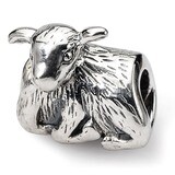 Lamb Bead - Sterling Silver QRS264, MPN: QRS264, 883957721620