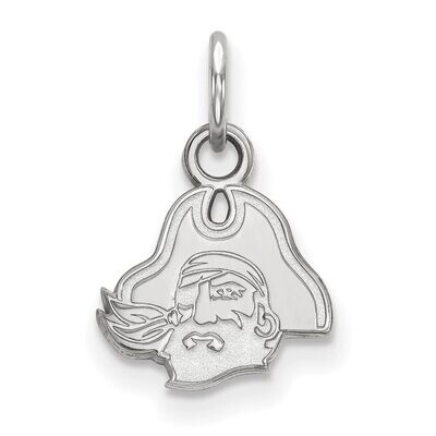 East Carolina University x-Small Pendant 14k White Gold 4W039ECU, MPN: 4W039ECU, 886774847269