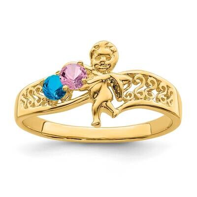 Synthetic Family Jewelry Ring 14k Gold XMR18/2SY, MPN: XMR18_2, 883957152547