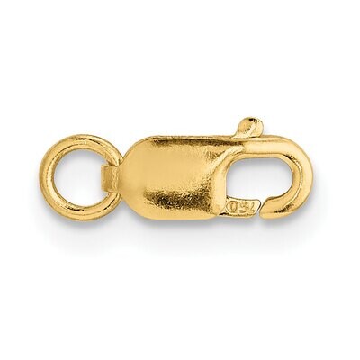 Standard Weight Lobster Clasp with Jump Ring Setting 18k Yellow Gold 8Y1616, MPN: 8Y1616,